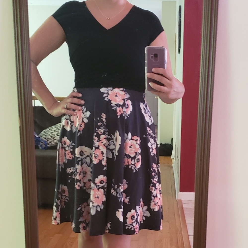 Vintage v-neck dress